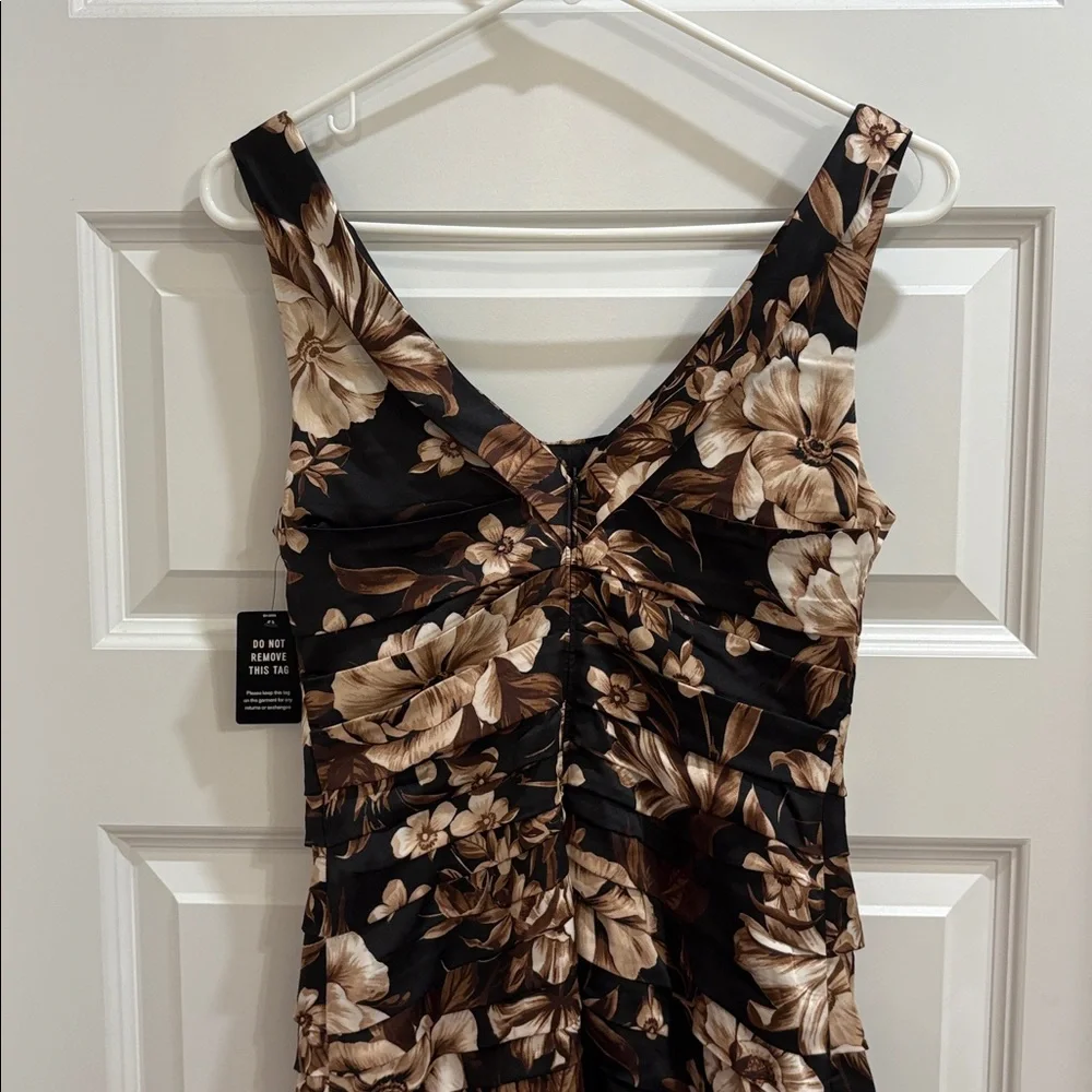 ✨NWT~Express Satin Ruched Bodycon Dress✨